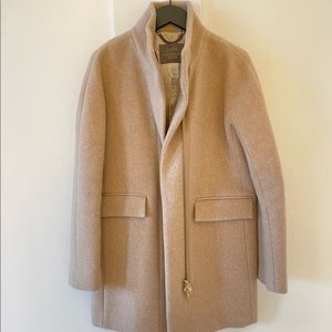J crew wool stadium coat (like new)